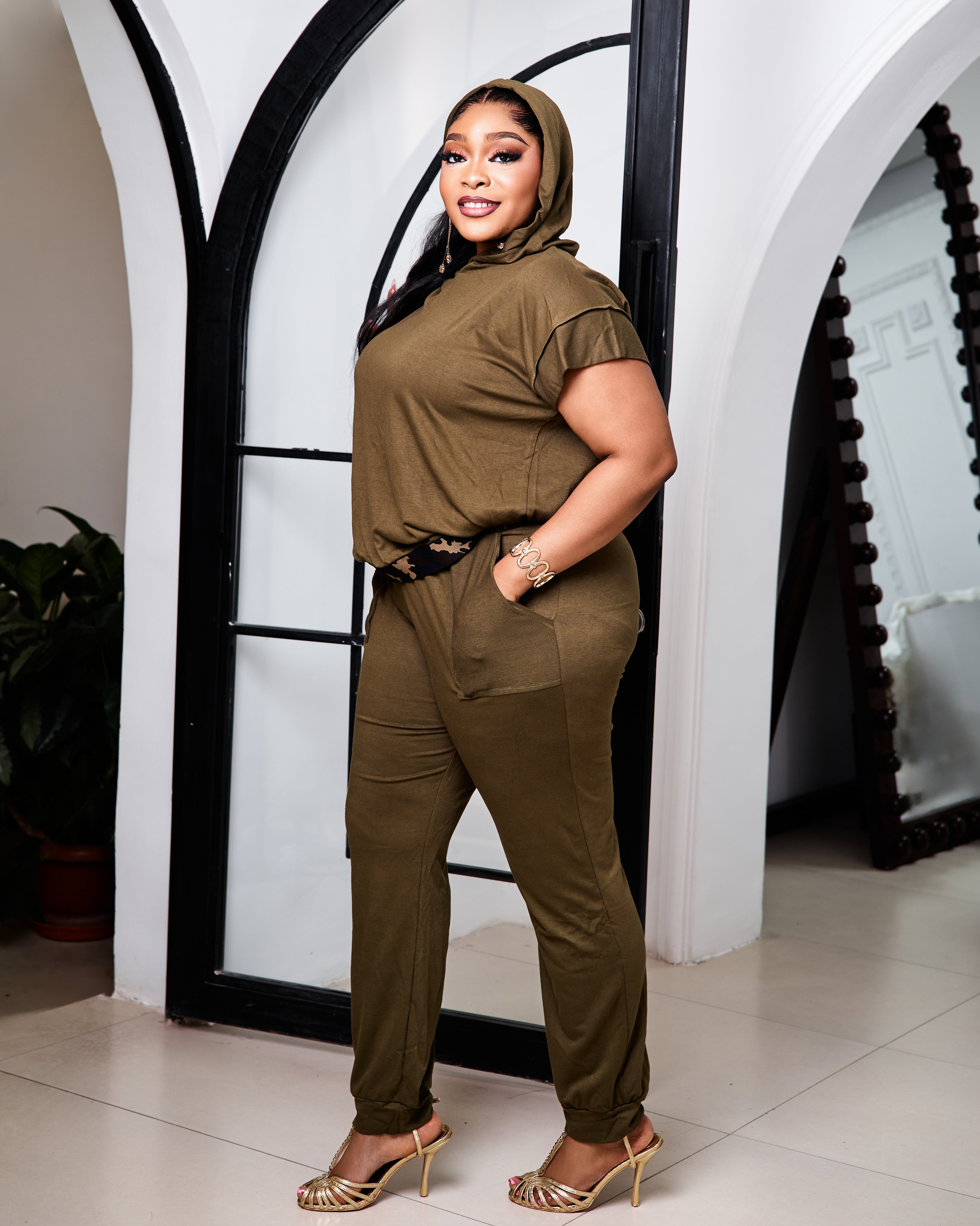 Olive Royale Lounge Set
