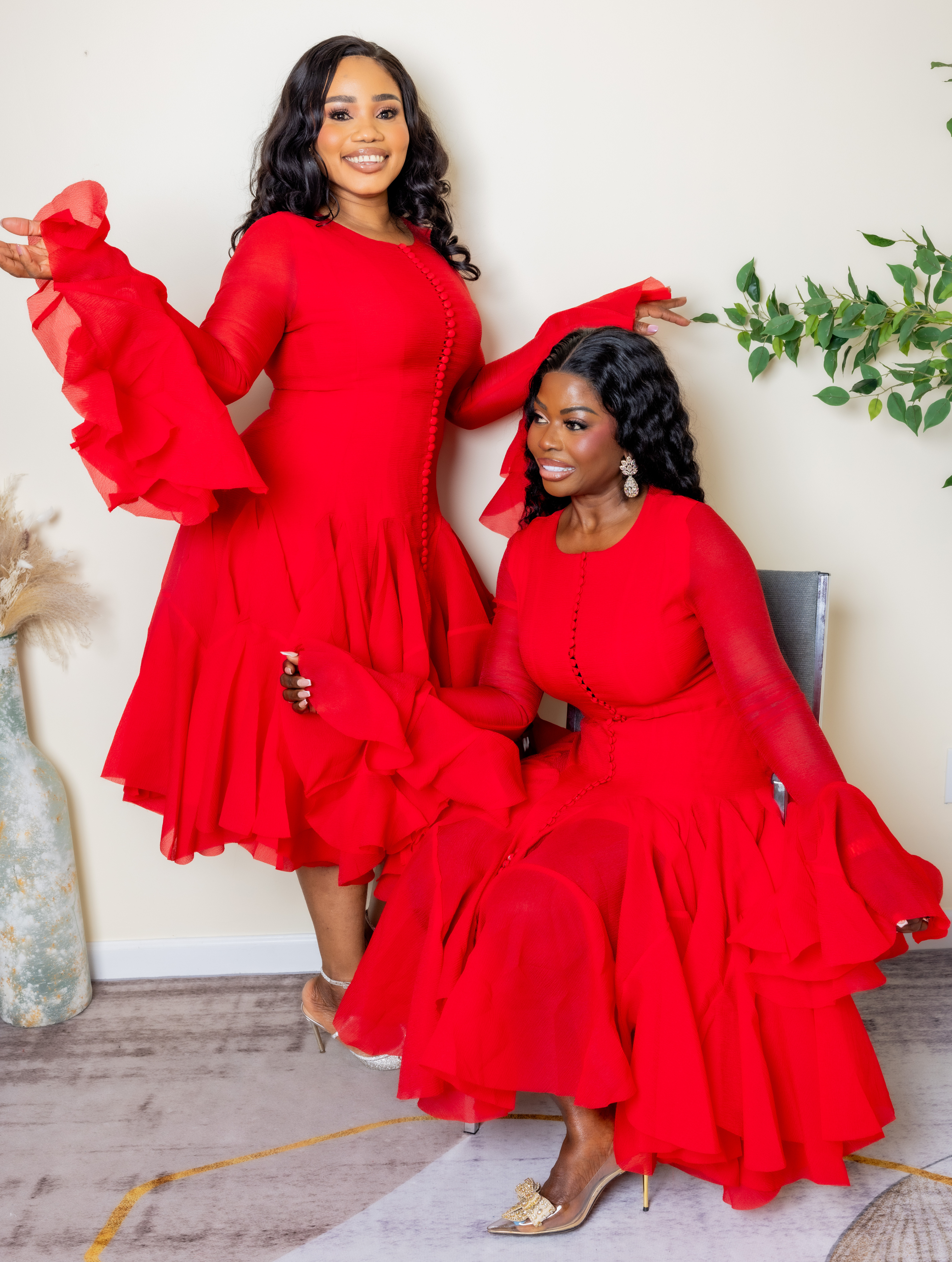 Whimsy Flare Luxe Dress