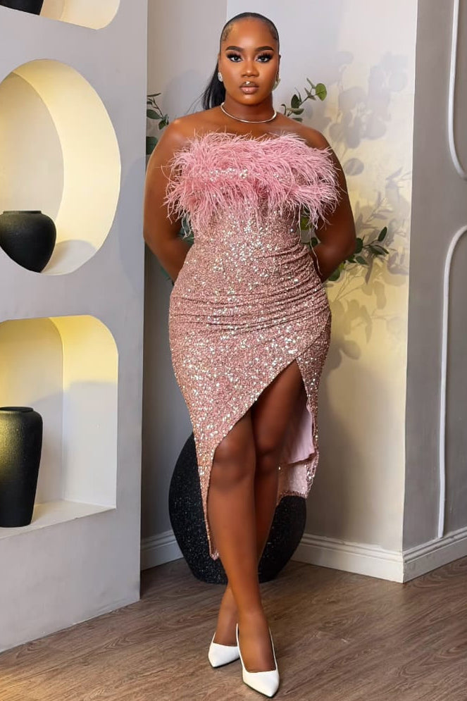 Blush Dynasty Dress - STERA FASHION