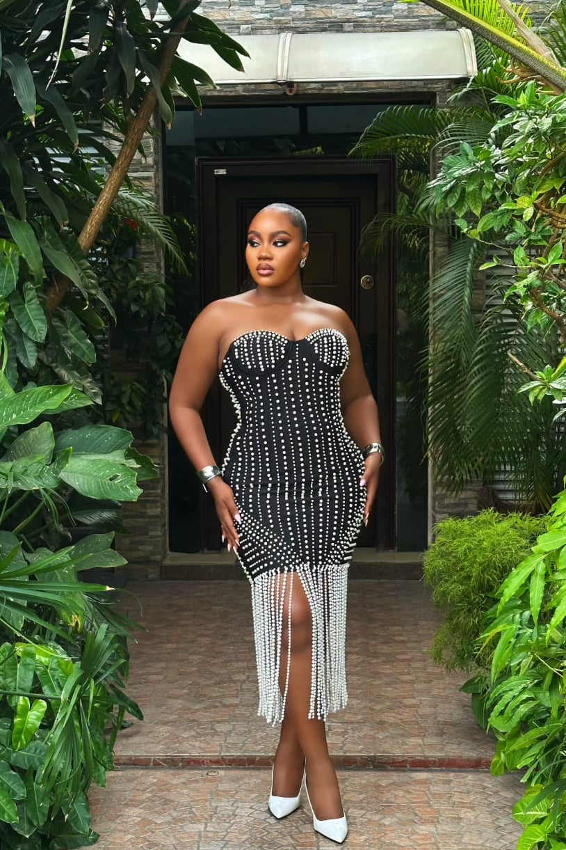 Crystal Empress Dress - STERA FASHION