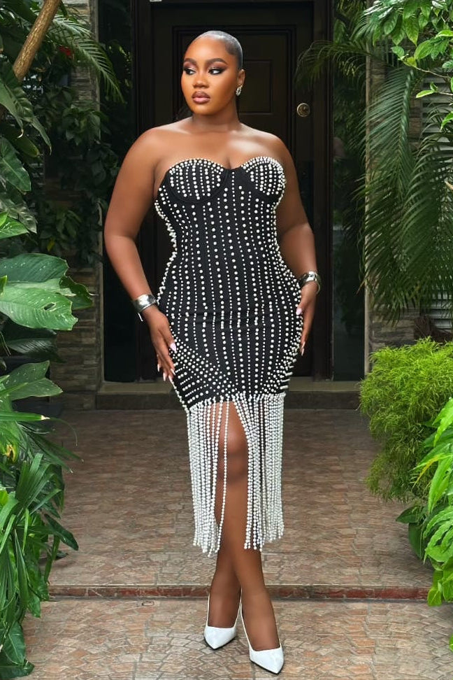 Crystal Empress Dress - STERA FASHION
