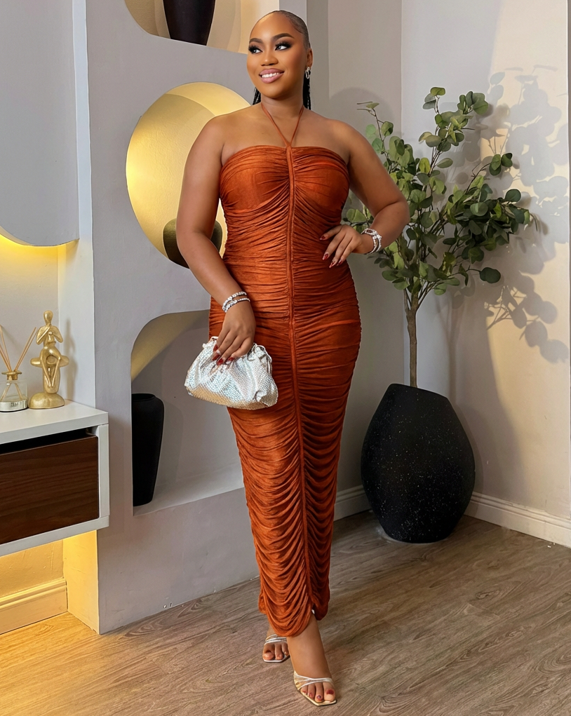 Sterafashion Boutique tassel bandage dress with stylish tassel details and fitted design, perfect for elegant occasions.