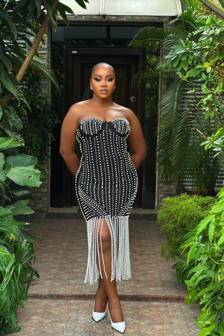 Crystal Empress Dress - STERA FASHION