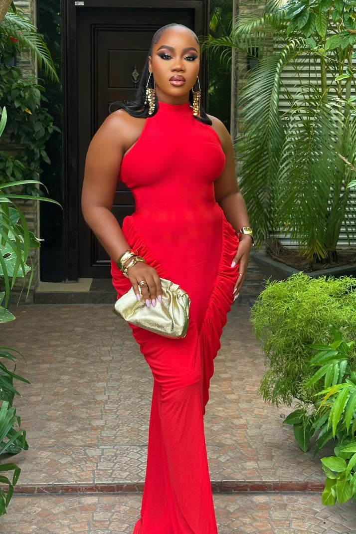 Ardent Ruffle Dress - STERA FASHION