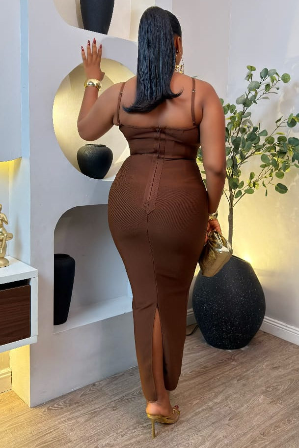 Rosavelle Cocoa Dress