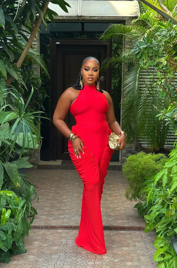 Ardent Ruffle Dress - STERA FASHION 