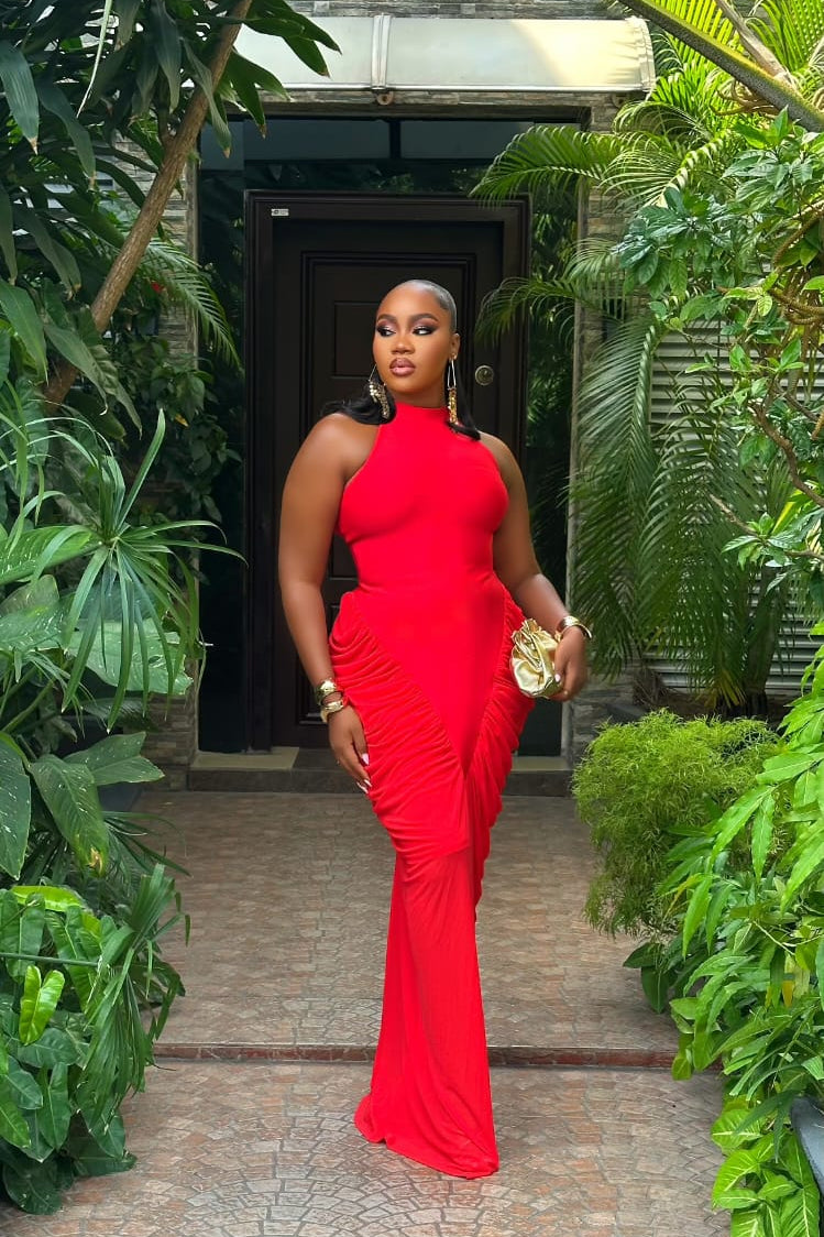 Ardent Ruffle Dress - STERA FASHION 