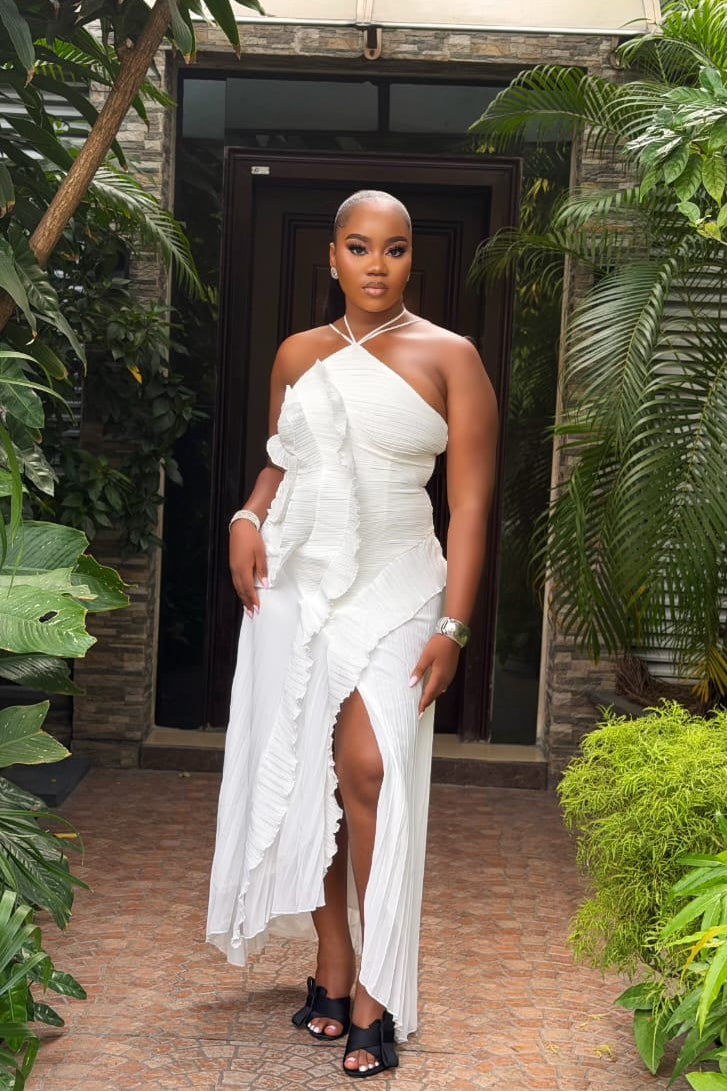 Ivory Muse Dress - STERA FASHION 