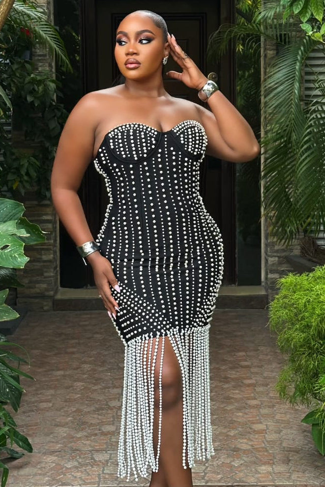 Crystal Empress Dress - STERA FASHION 