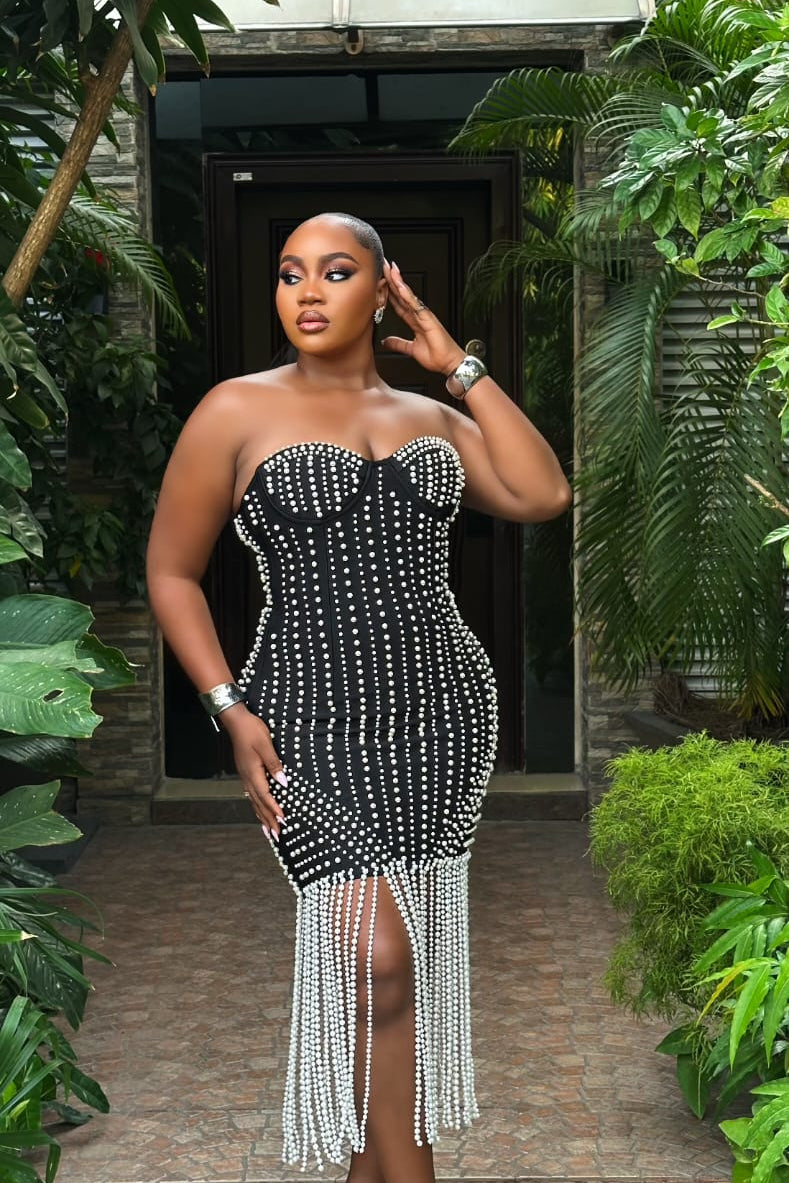 Crystal Empress Dress - STERA FASHION 