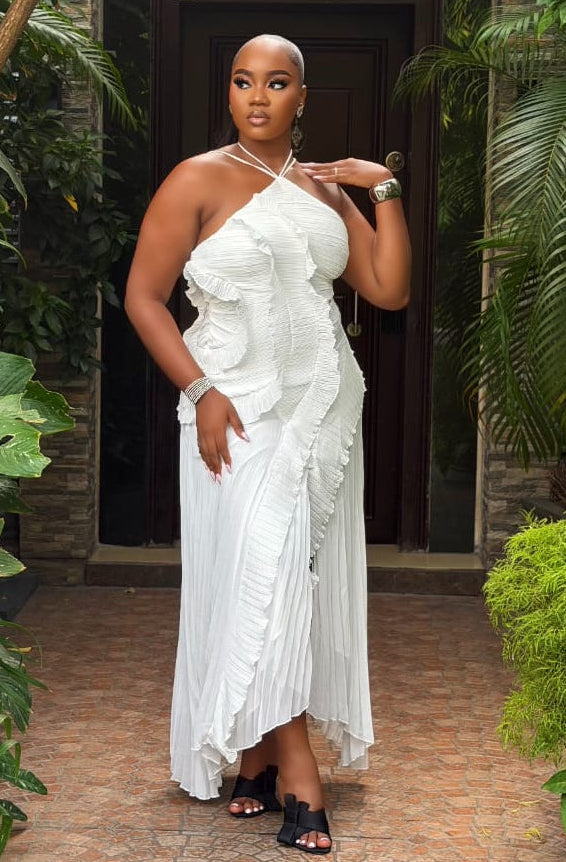Ivory Muse Dress - STERA FASHION 