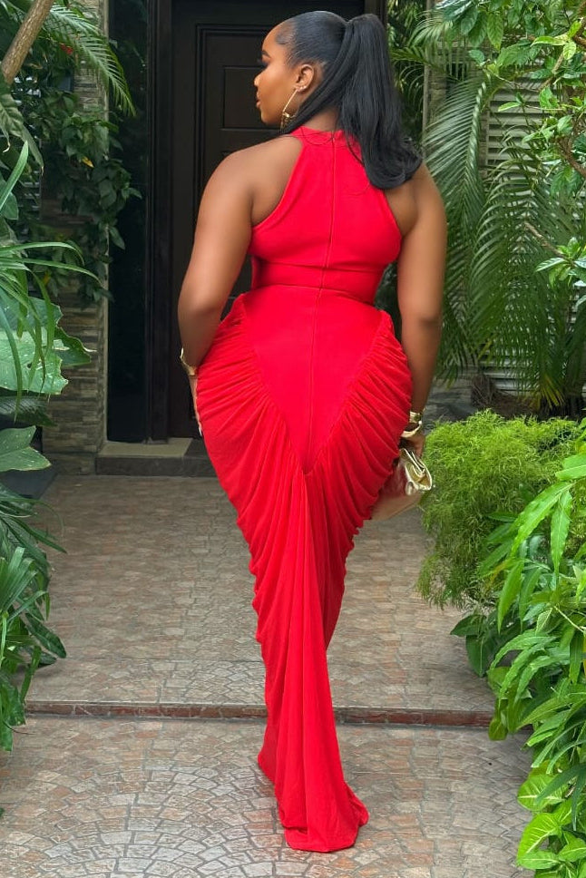 Ardent Ruffle Dress - STERA FASHION 