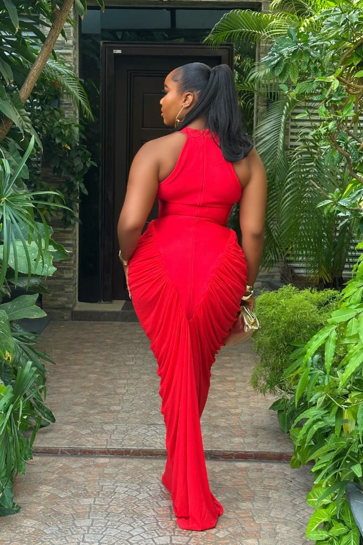 Ardent Ruffle Dress - STERA FASHION 