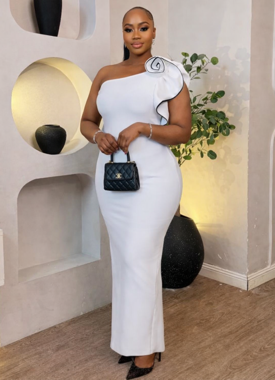 Rosette Royale Dress